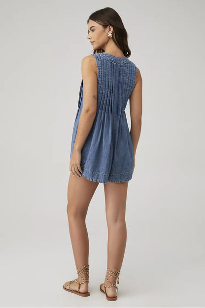 Arenora™ Denim Romper