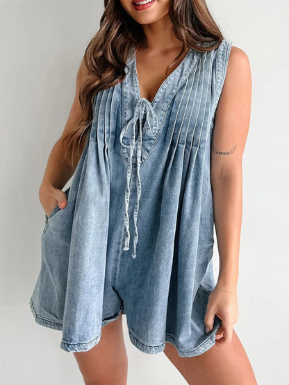 Arenora™ Denim Romper