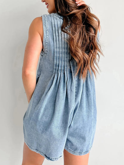 Arenora™ Denim Romper